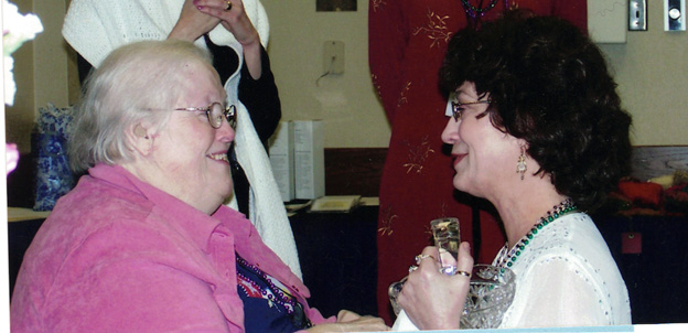 Mary Parker and Rose Marie Swanson