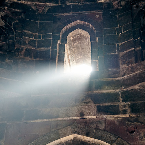 Beam of light
